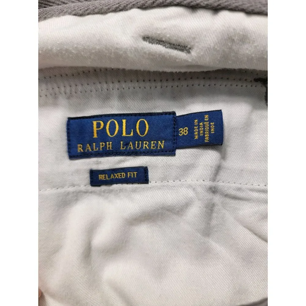 Polo Ralph Lauren Shorts 40x9 Gray Cargo Relaxed Fit Pockets Outdoor Utility‎